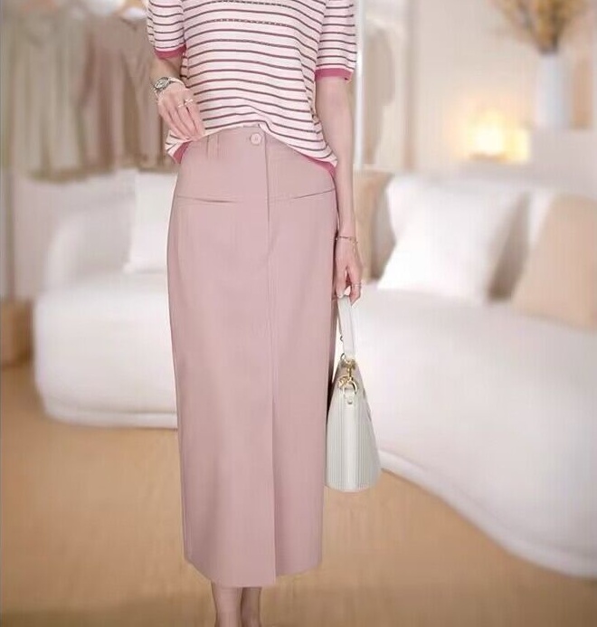 Quality temperament skirt high waist all-match short skirt