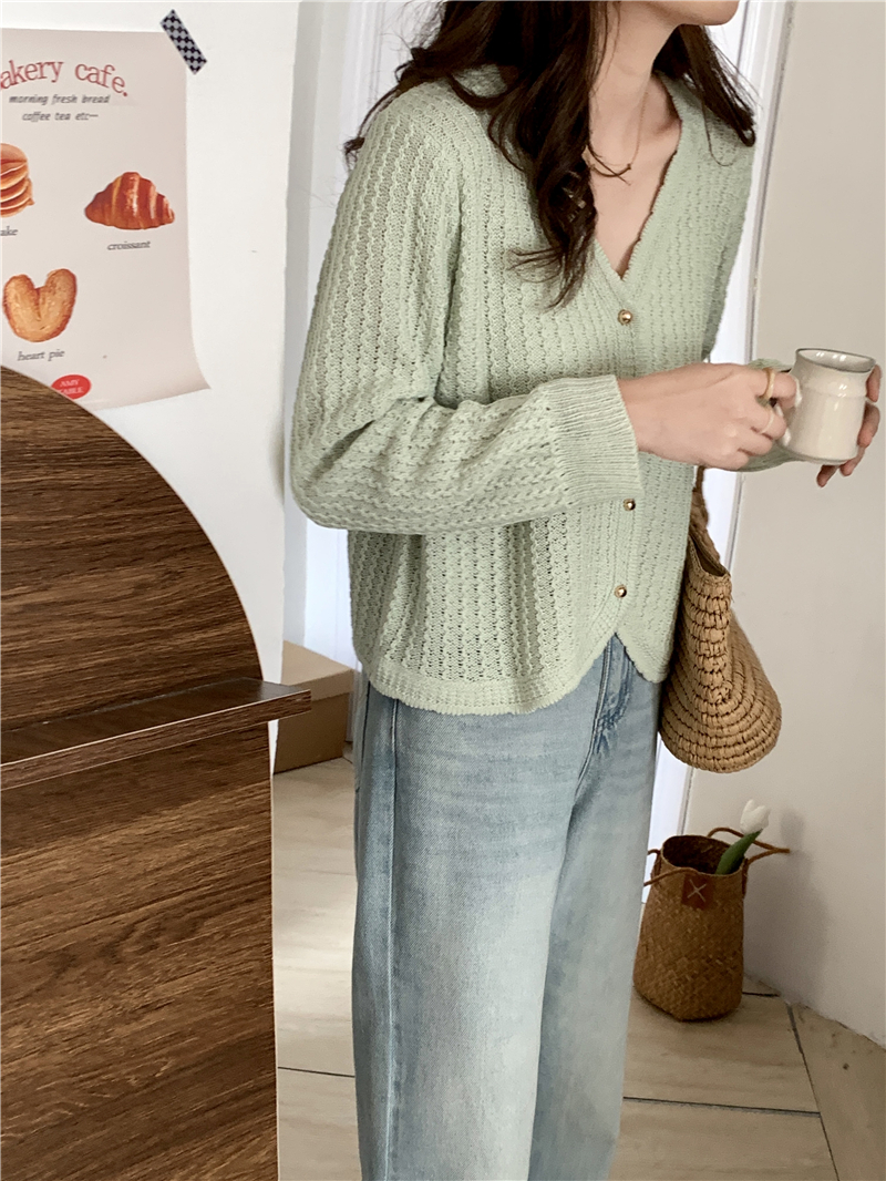 Niche cardigan autumn and winter tops for women