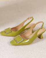 Square head lady sandals summer shoes for women