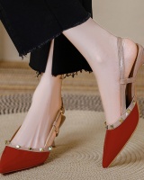 Pointed high-heeled shoes summer shoes for women