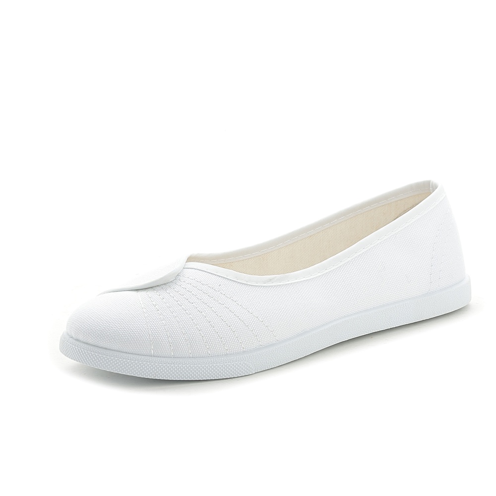 Soft soles cozy spring white nurse breathable flat shoes