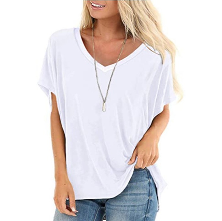European style Casual T-shirt loose tops for women