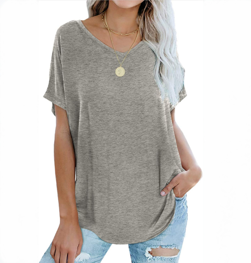 European style Casual T-shirt loose tops for women