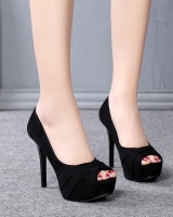 Fine-root nightclub high-heeled shoes high-heeled shoes