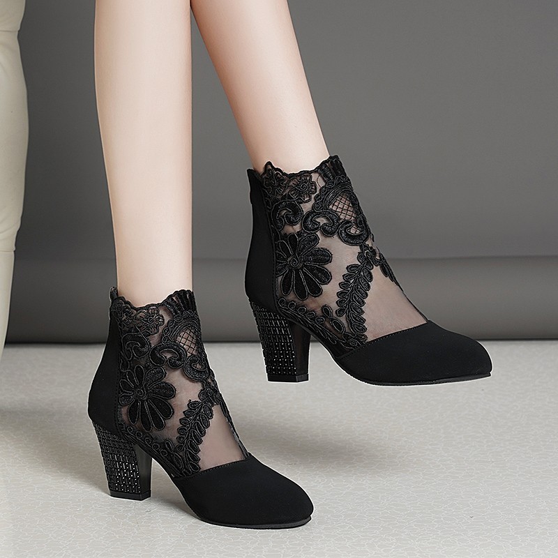 Sexy fashion summer boots summer high-heeled shoes for women