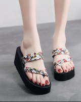 Thick crust summer slippers high fashion shoes for women