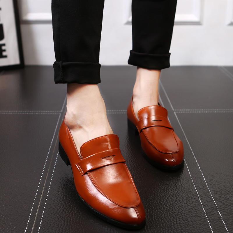 Casual leather shoes
