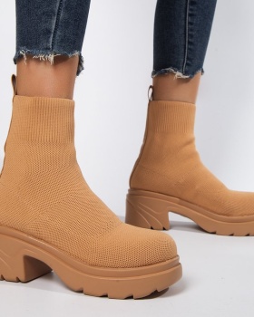 Thick crust women's boots winter short boots for women