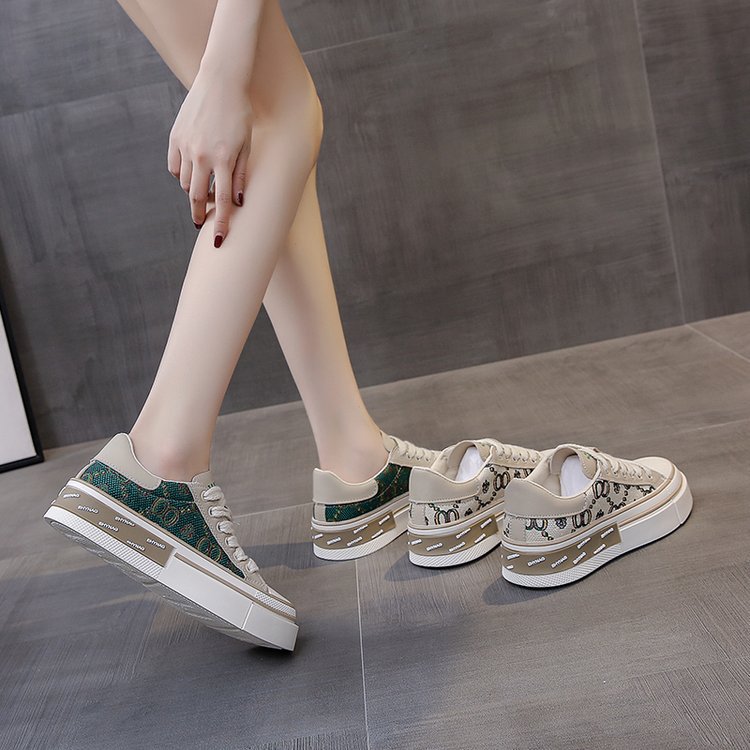 Korean style low Sports shoes student frenum shoes for women