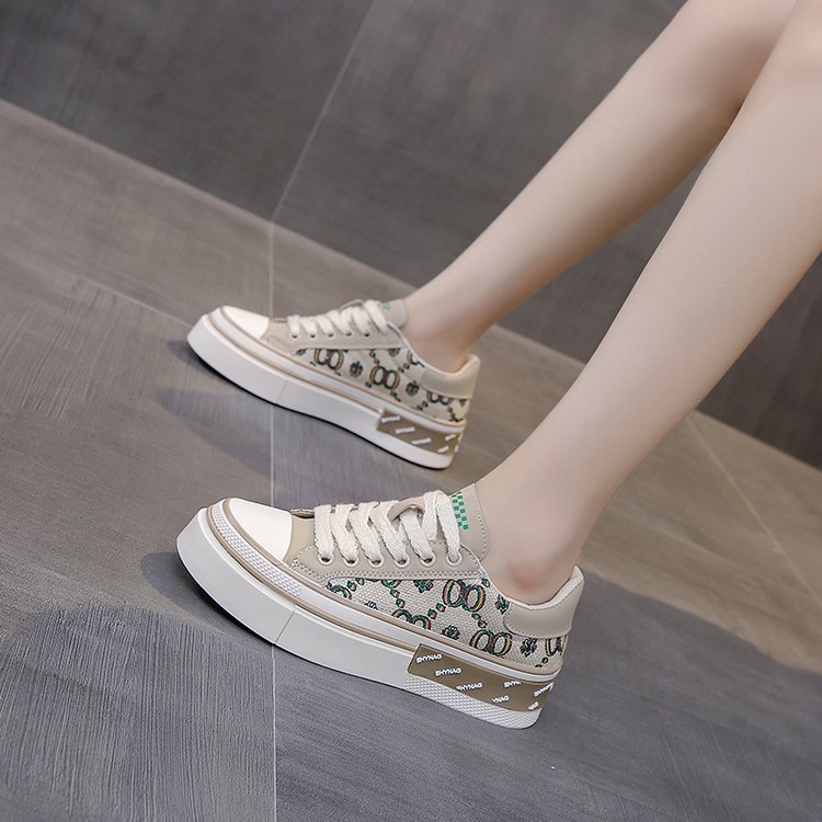 Korean style low Sports shoes student frenum shoes for women