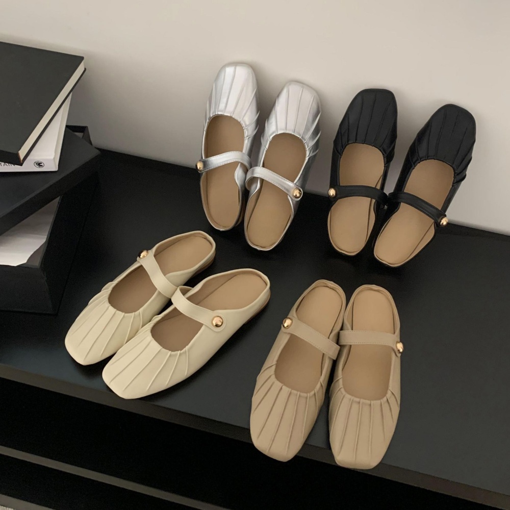 Flat at home wears outside fashion shoes for women