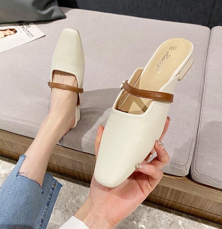 Wears outside fashion lazy shoes Casual slippers for women