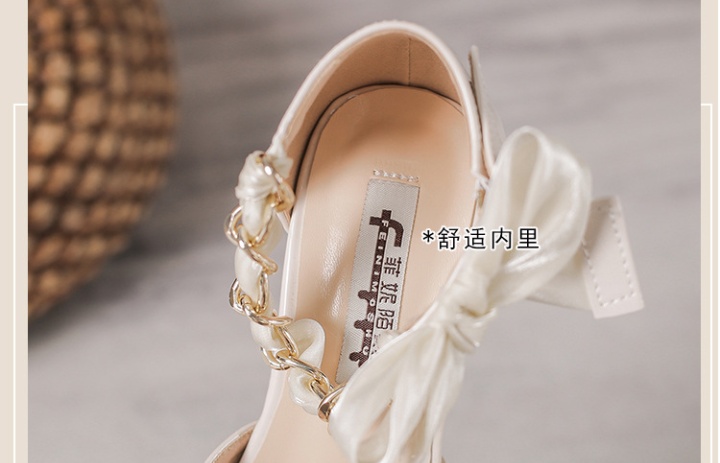 Thick soft soles shoes summer middle-heel sandals for women