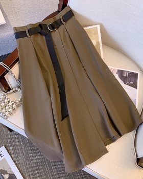 Loose fat fashion long skirt autumn slim skirt for women