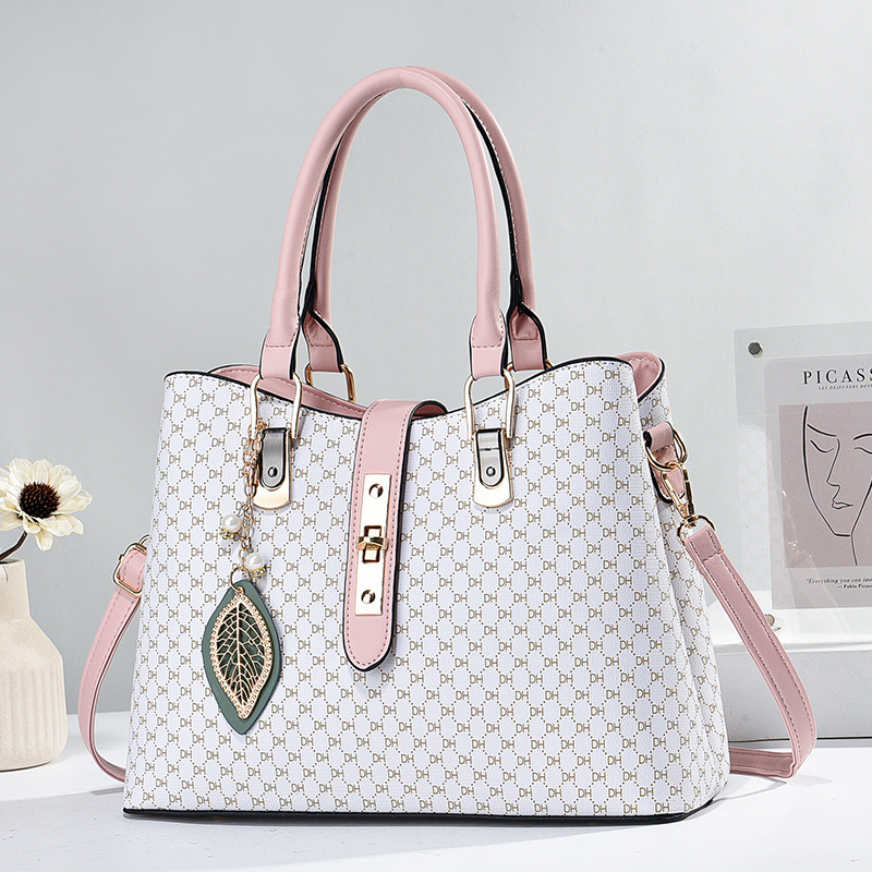 Middle-aged mommy package high capacity handbag for women