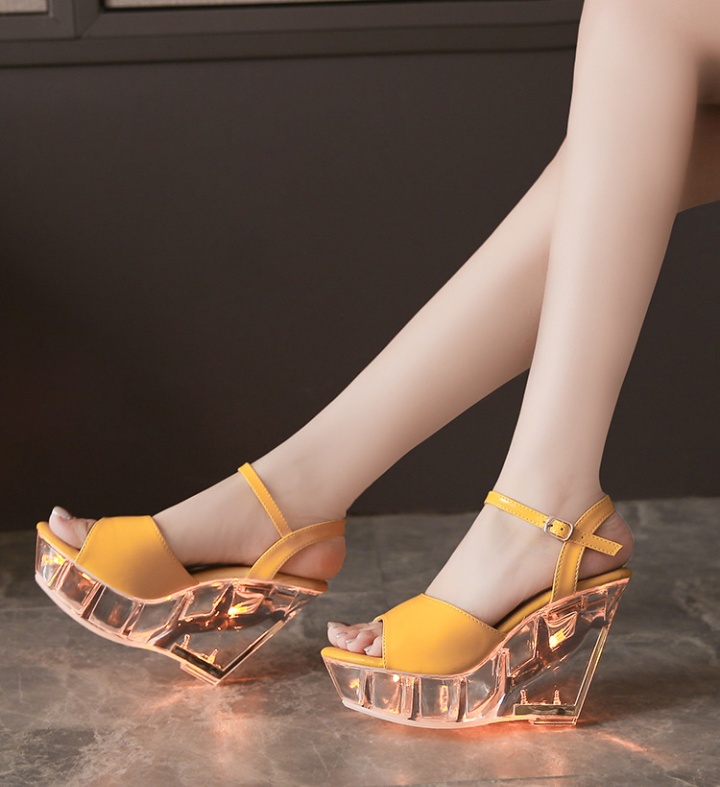 Nightclub high-heeled shoes catwalk sandals for women