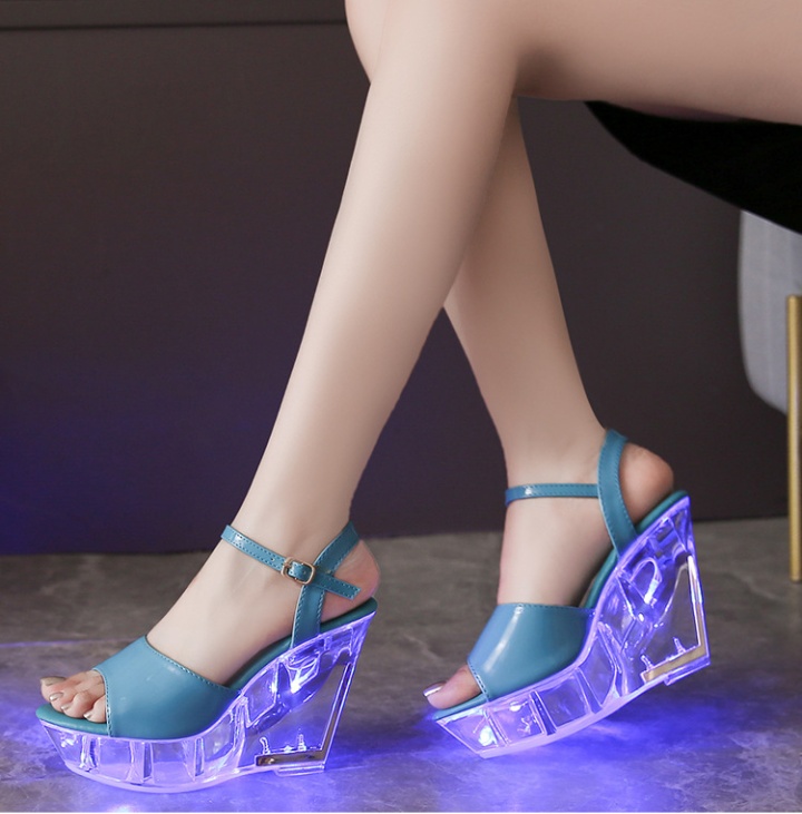 Nightclub high-heeled shoes catwalk sandals for women