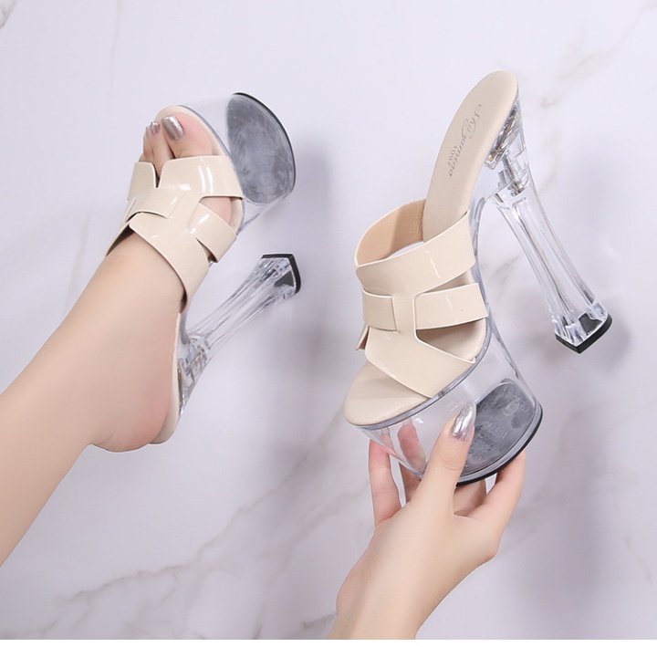 Catwalk high-heeled shoes pole dancing slippers for women