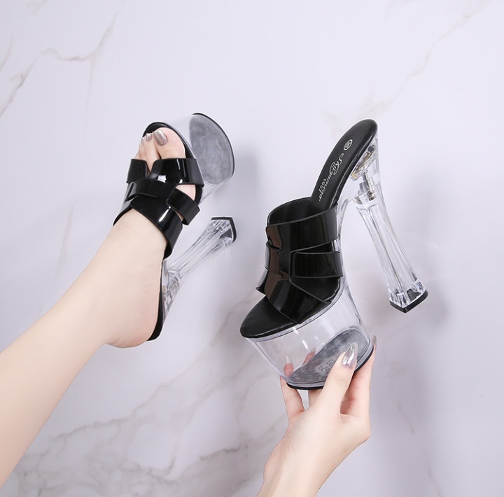 Catwalk high-heeled shoes pole dancing slippers for women