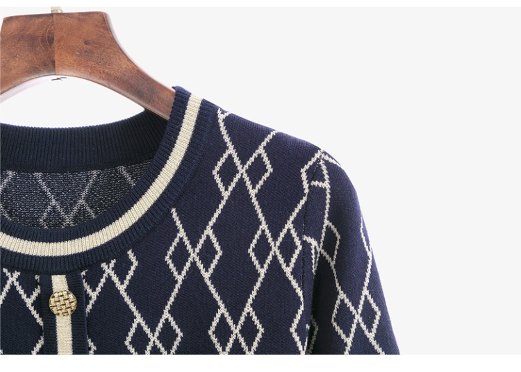 Slim knitted sweater dress all-match dress for women