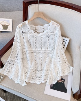 Loose sweater France style smock for women