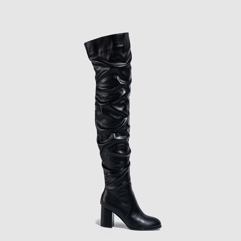 Elasticity women's boots fashion thigh boots