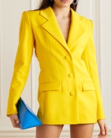 Autumn European style back hollow business suit for women