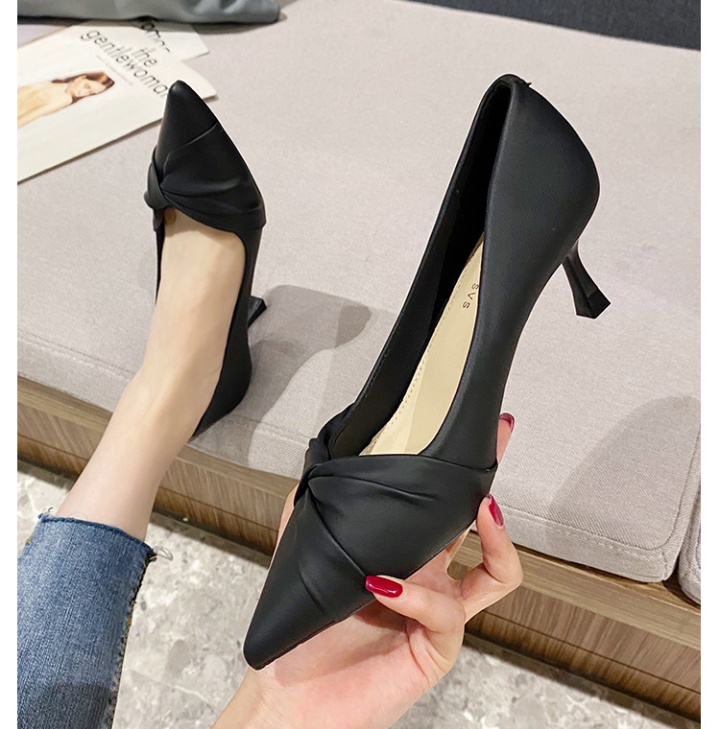 Temperament high-heeled shoes fine-root shoes for women