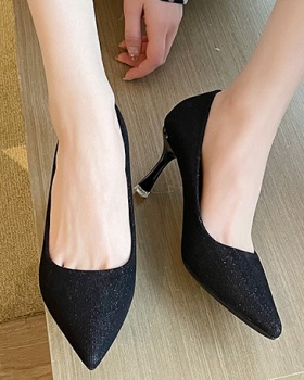Pointed shoes sexy high-heeled shoes for women