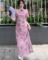 Chinese style large yard dress maiden cheongsam for women