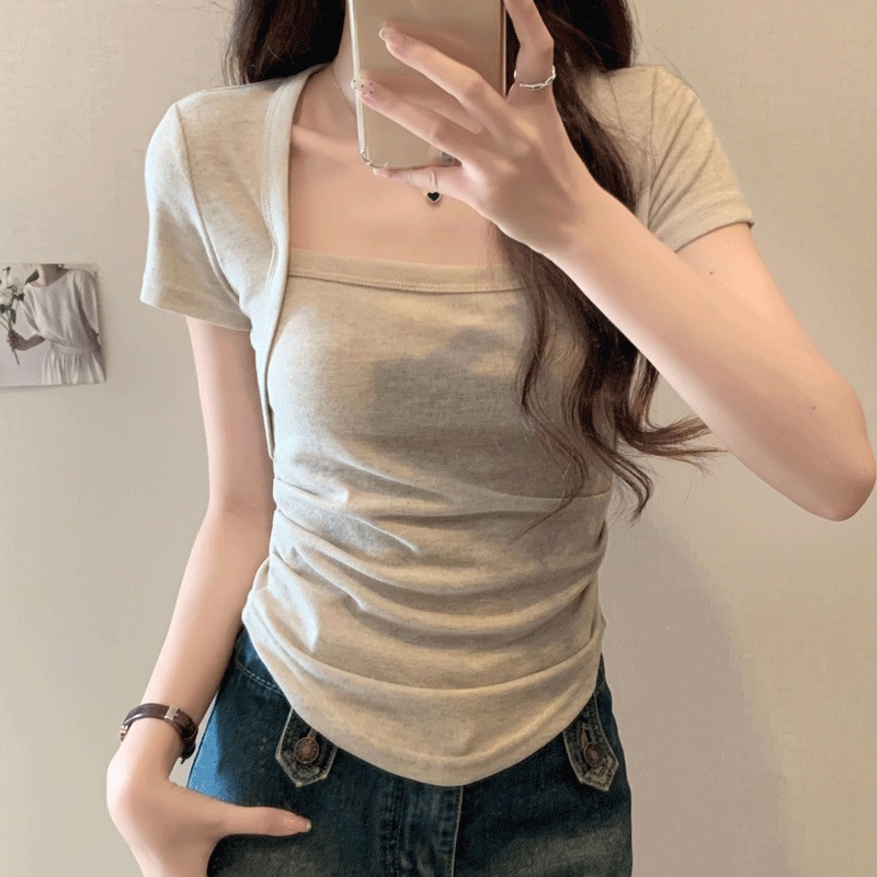 Chouzhe spicegirl T-shirt short sleeve tops