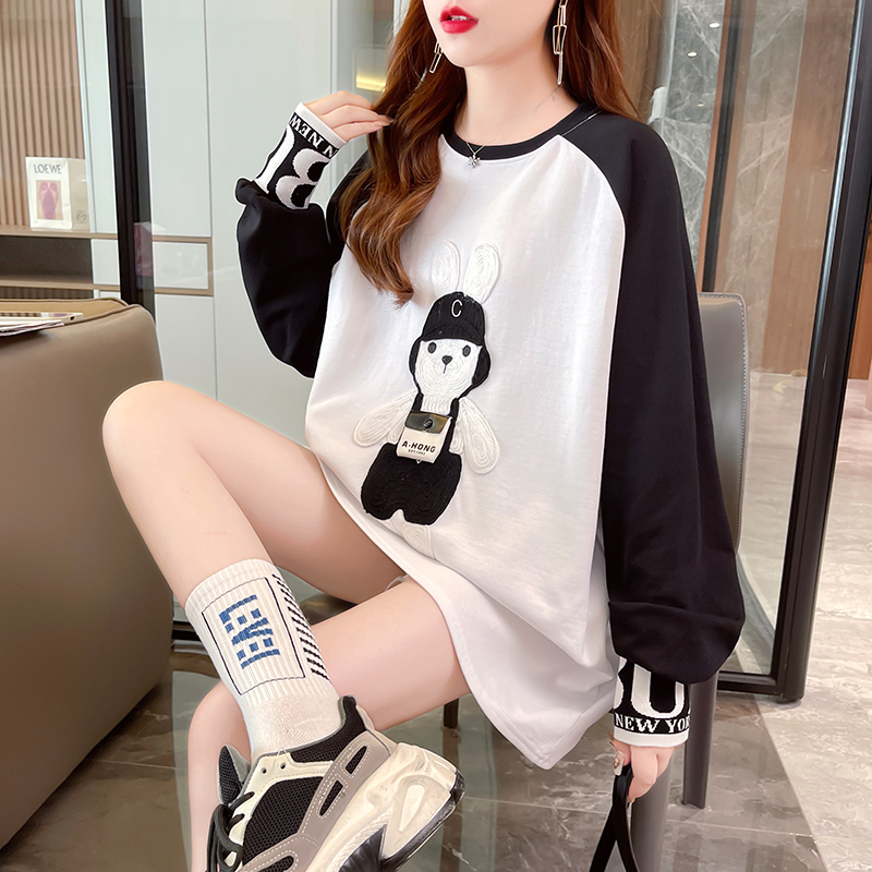 Autumn and winter slim bottoming shirt all-match loose tops