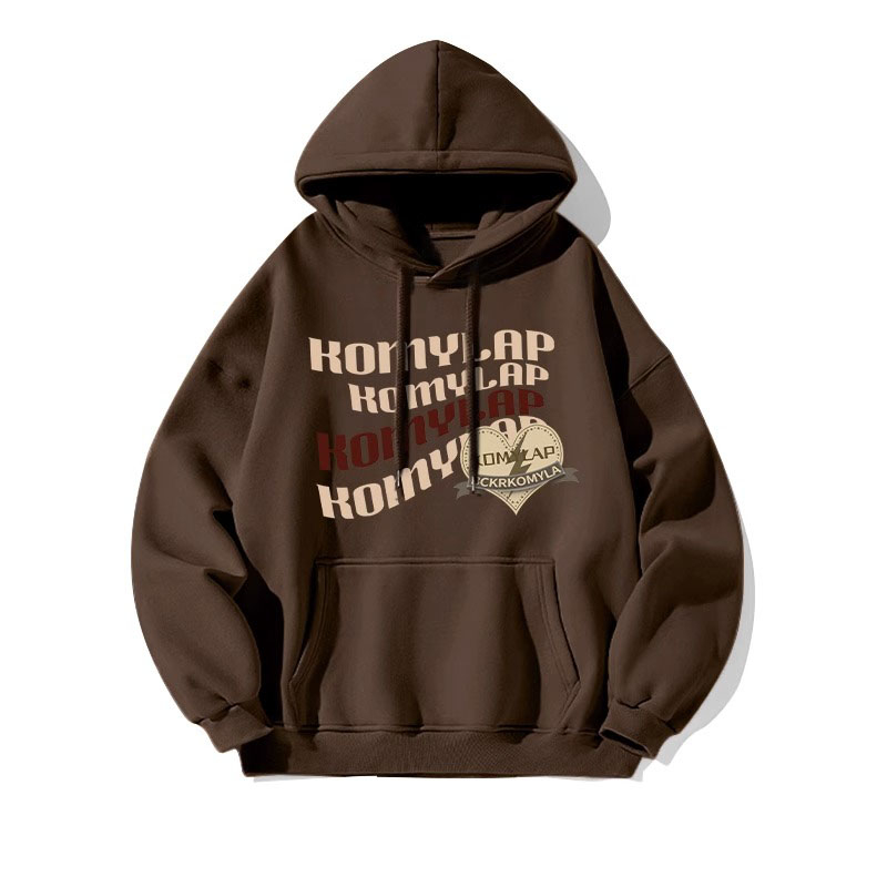 Hooded thin autumn couples hoodie