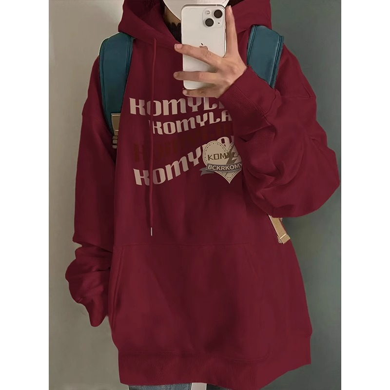 Hooded thin autumn couples hoodie