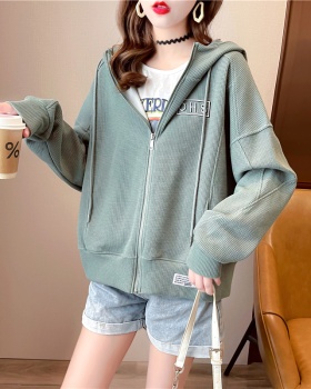 Korean style large yard hoodie thin tops for women