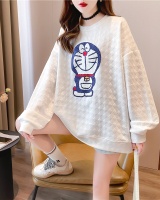 Spring and autumn cotton loose tops thin slim hoodie