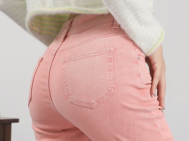 Spicegirl sweet flare pants slim jeans for women