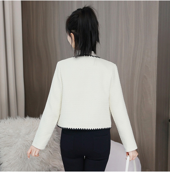 Short spring and autumn France style niche coat for women