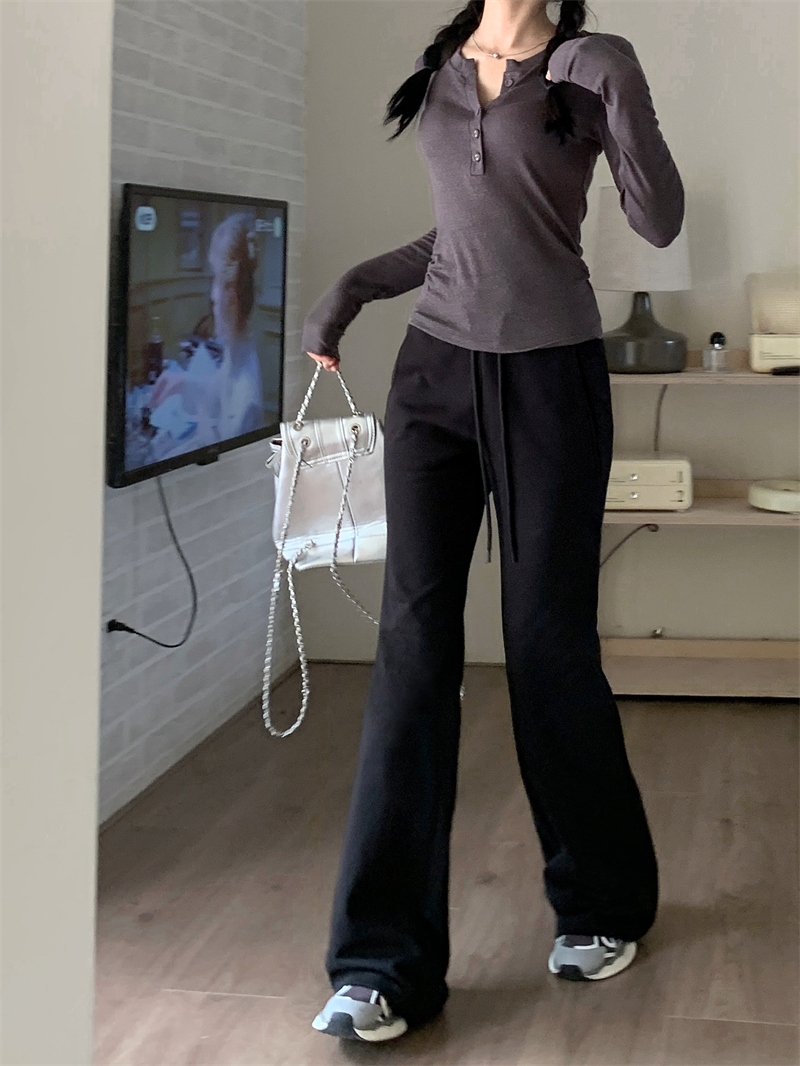 Micro speaker spicegirl yoga pants Casual long pants