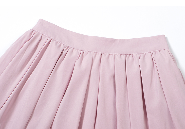 Sweet fold skirt big skirt summer long skirt