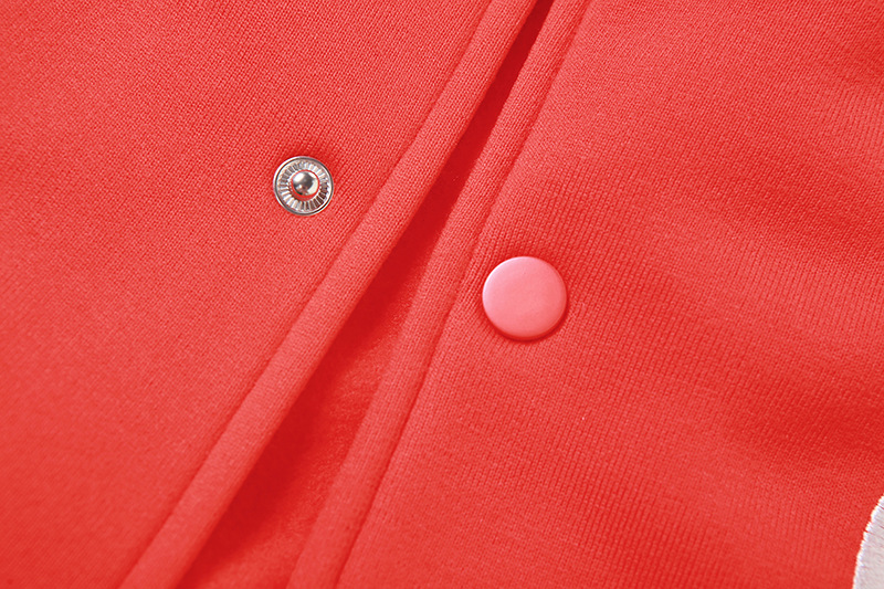 Short navel jacket embroidery round neck coat for women