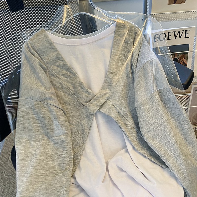 Wear niche tops cotton fiber hoodie