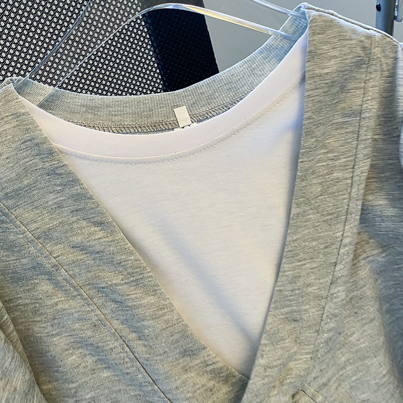 Wear niche tops cotton fiber hoodie