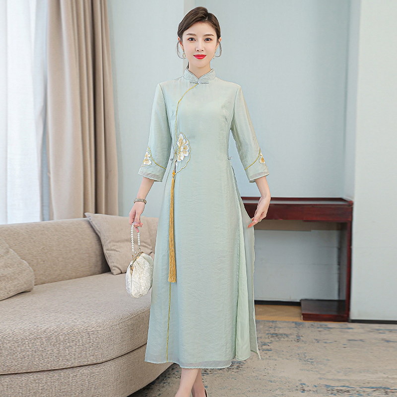 Chinese style Han clothing dress national style cheongsam