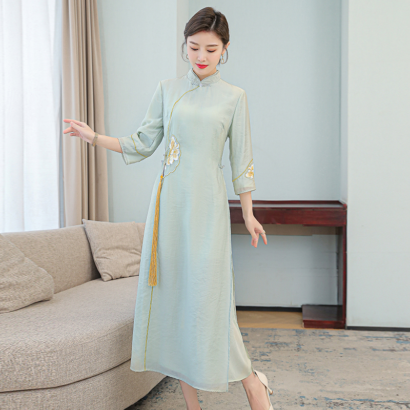 Chinese style Han clothing dress national style cheongsam