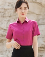 Summer overalls work clothing bamboo fiber shirt for women