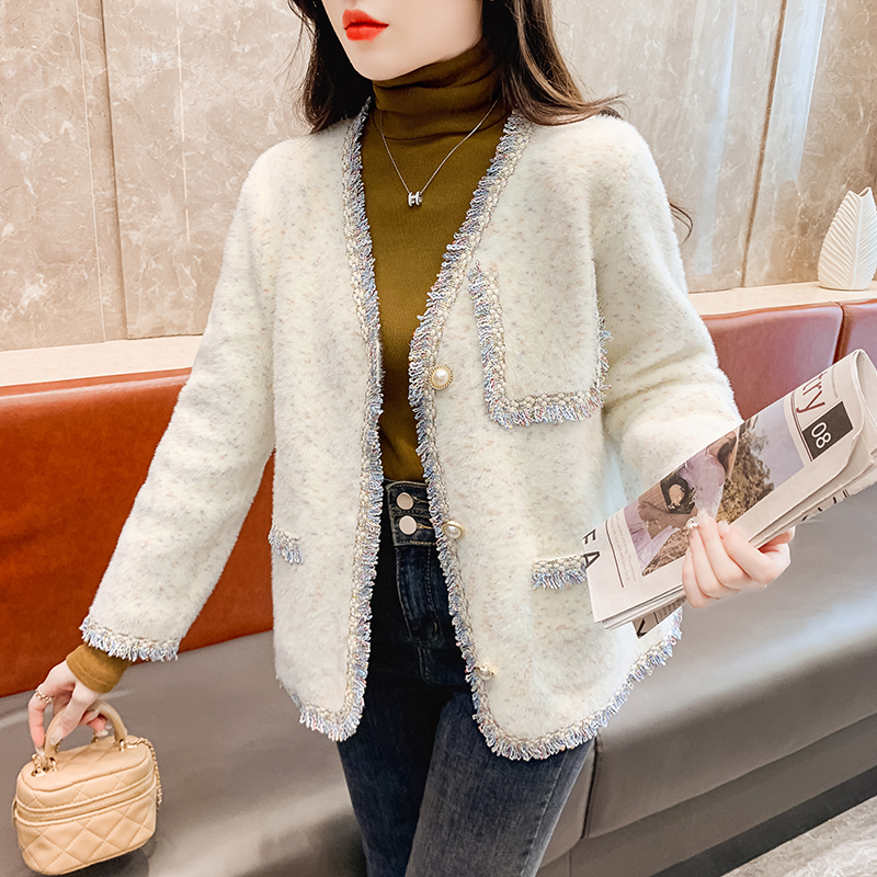 Unique jacket spring and autumn cardigan for women