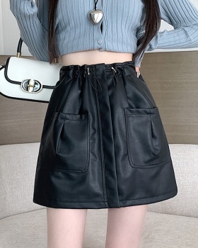 Autumn elastic waist short skirt Casual skirt for women