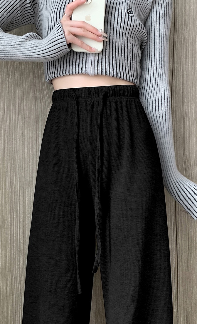 Casual pants straight wide leg pants for women