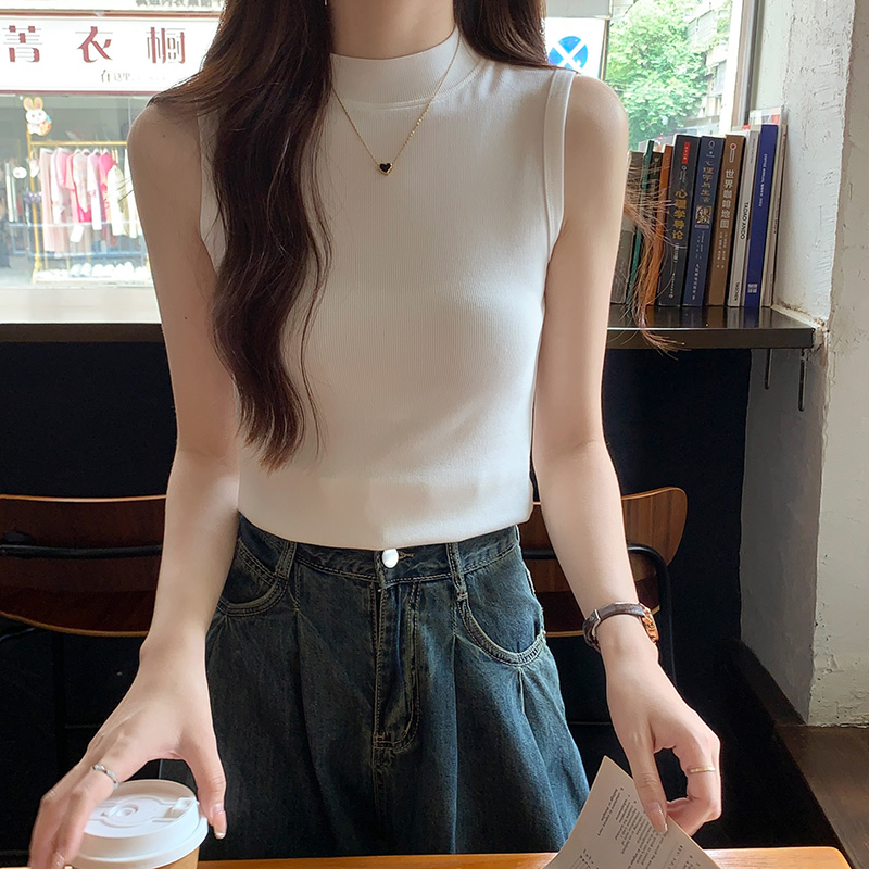 Summer slim tops spring and autumn vest for women